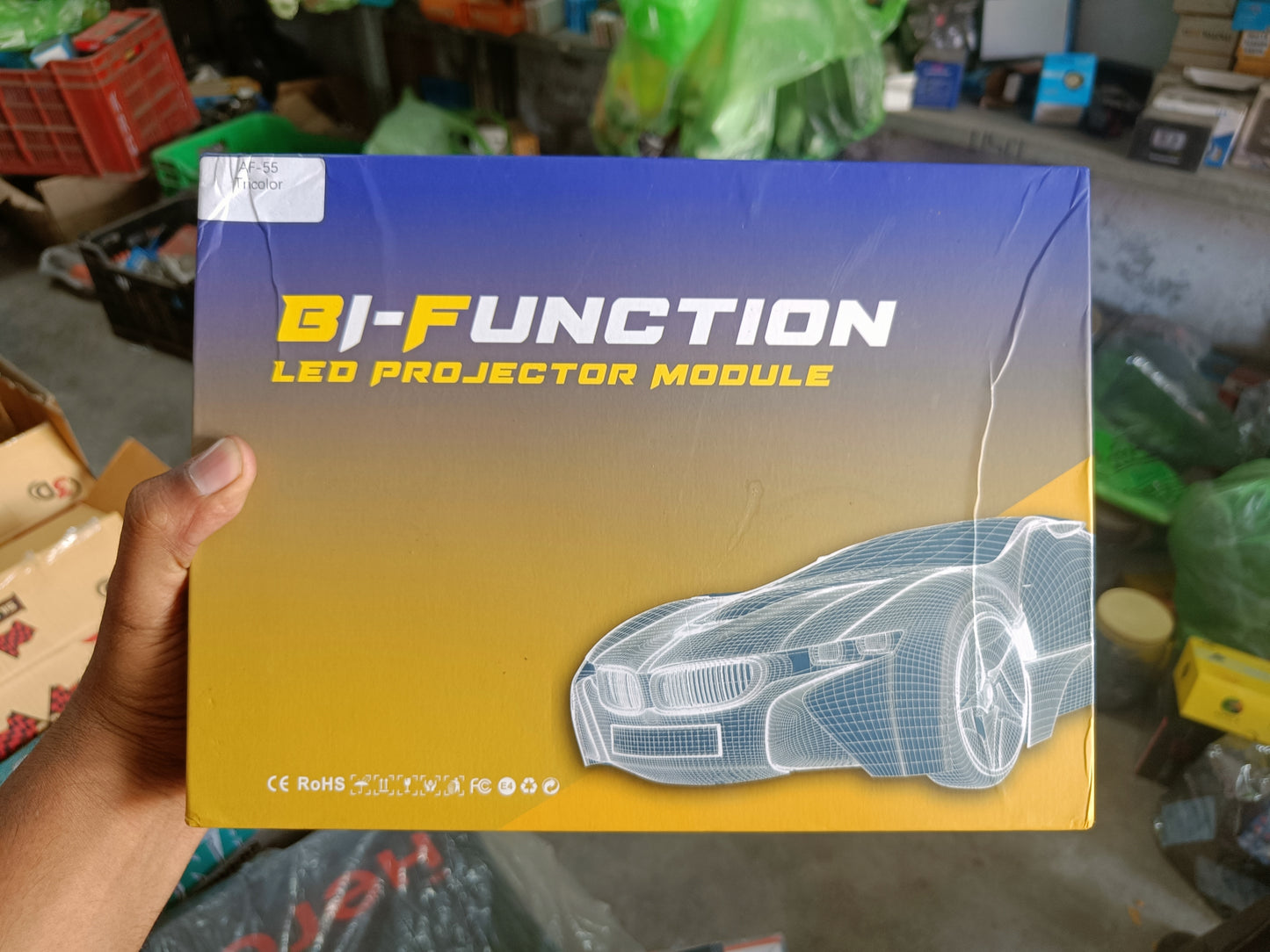 Tri Colour Ultra Laser Bi Function Led Fog Light