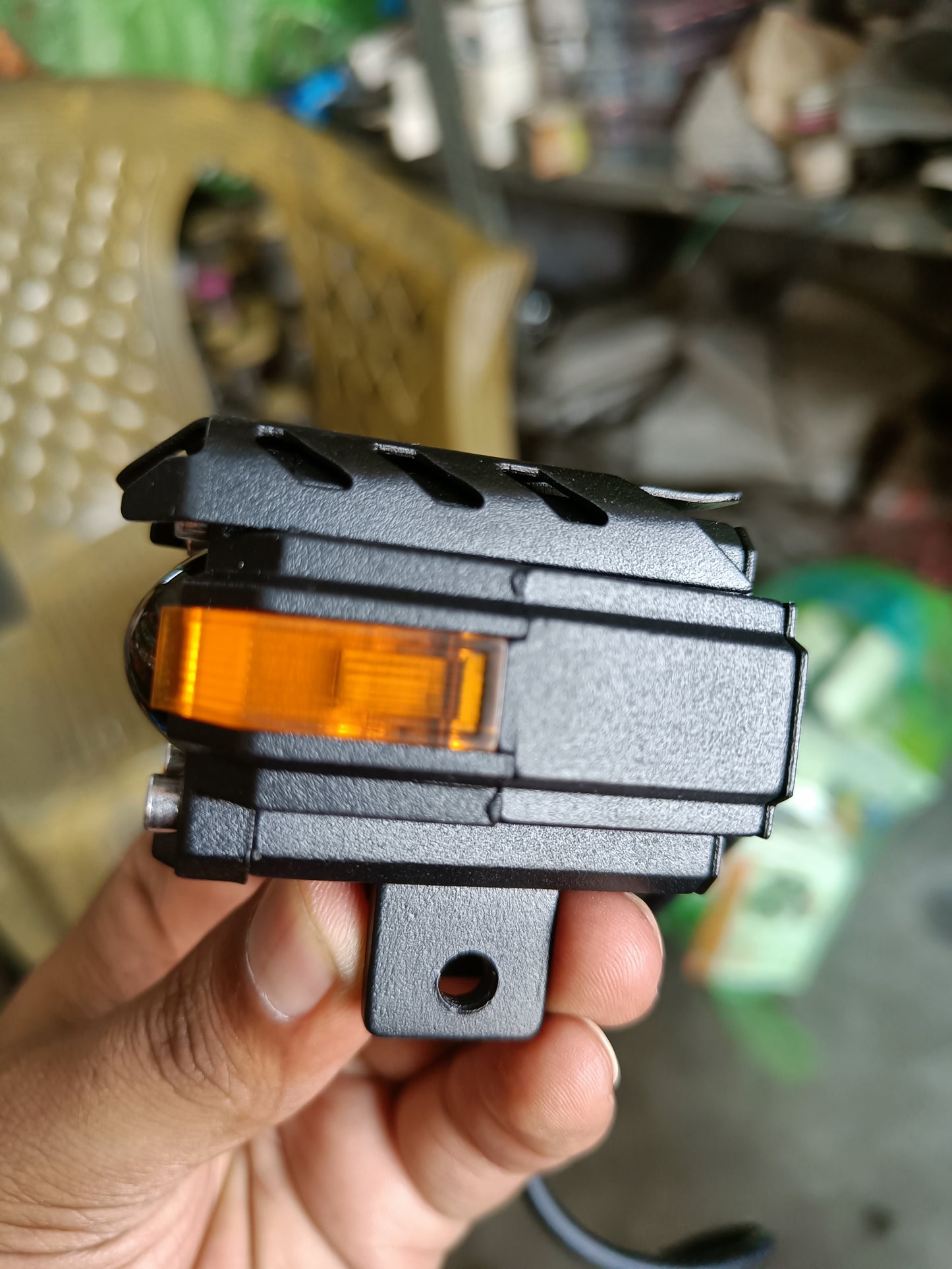 HJG 60W Transformer Fog Light with Red Devil Eye Mode