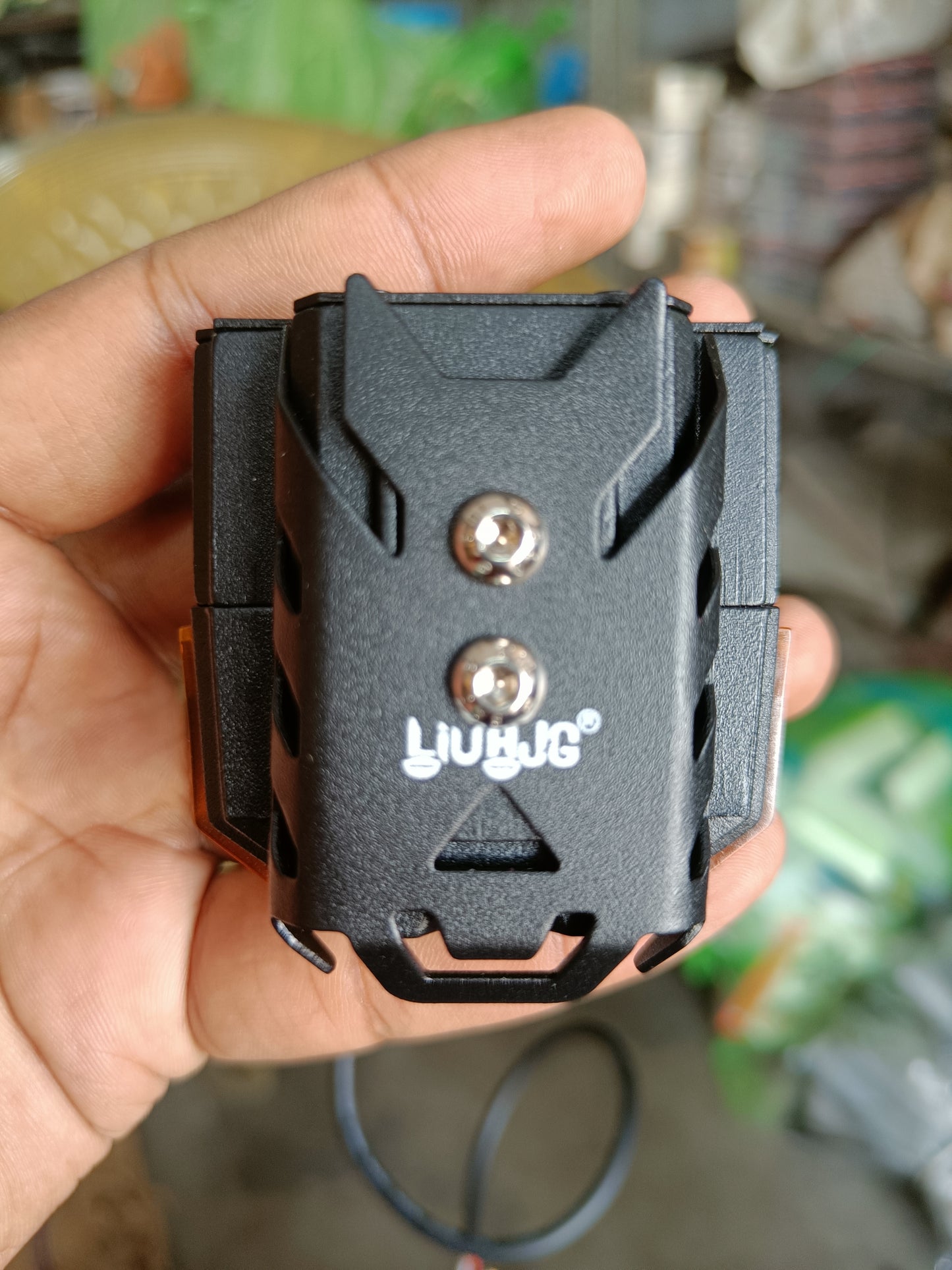 HJG 60W Transformer Fog Light with Red Devil Eye Mode