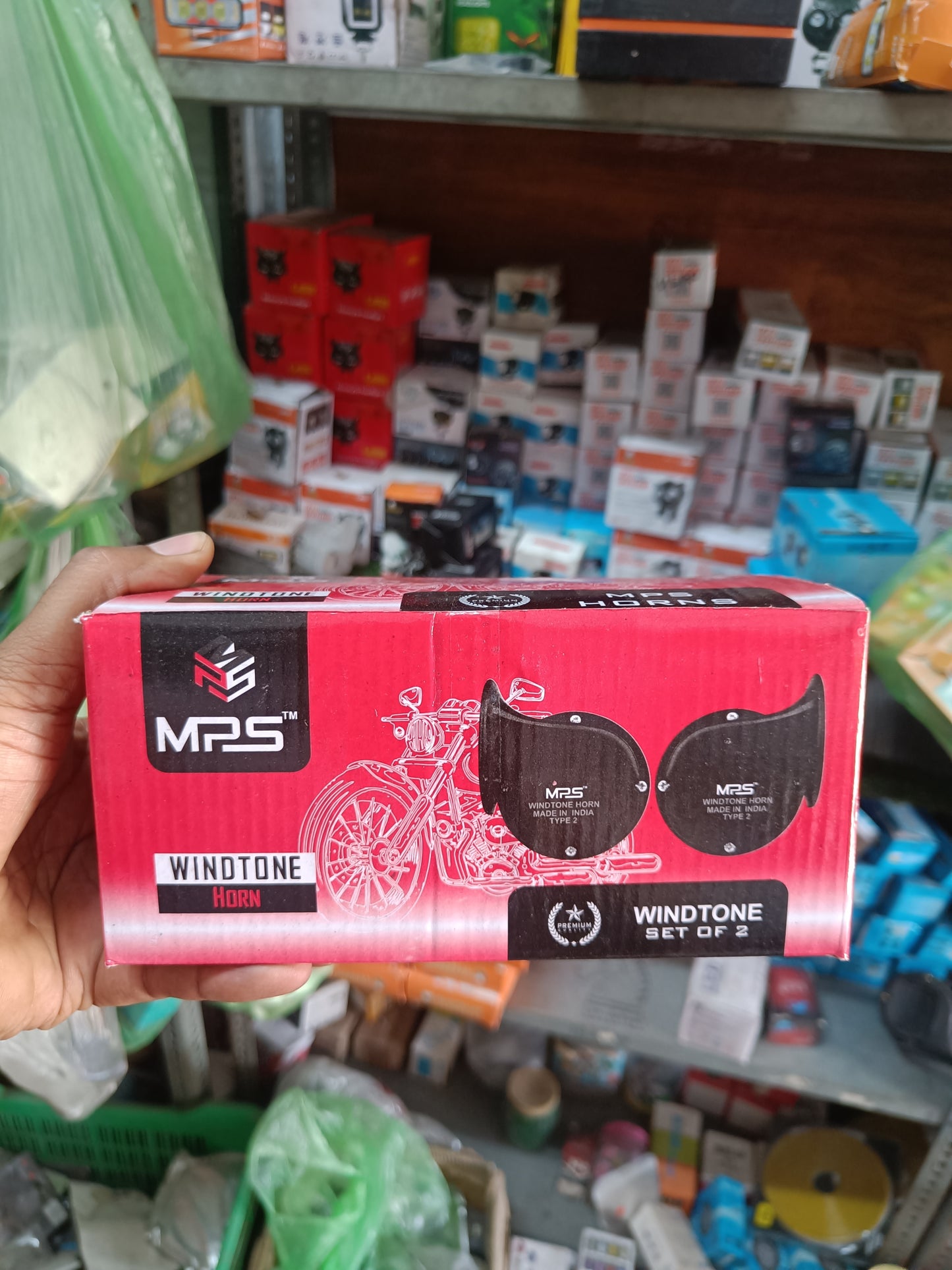 MPS windtone Horn (pack of 2) free wiring