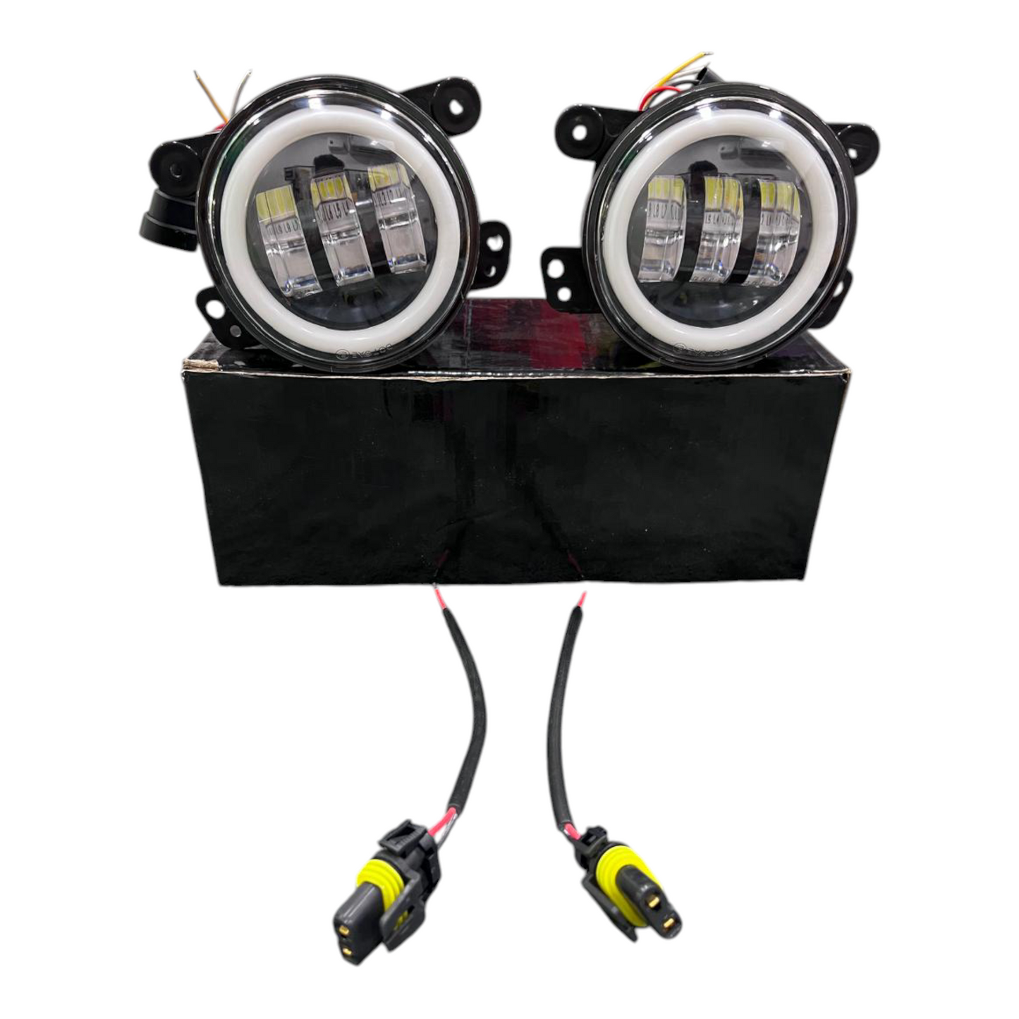 Dual Colour 60W Cree Led Fog Light Set