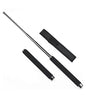 Stainless Steel Heavy Black Safety Stick for Men and Women with Bag