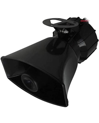 Imported 100W Car 7 Tone Sound Siren Speaker 12V Vehicle Horn With Mic PA Speaker