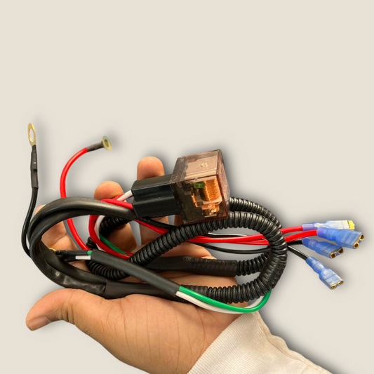 Headlight Relay Wiring Harness Kit compatible with all types of all vehicles