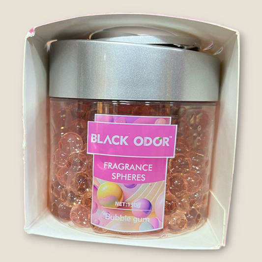 Black Odor Car Perfume Bubble Gum Spheres | Long-Lasting Bubble Gum Fragrance for Your Car Air Purifier