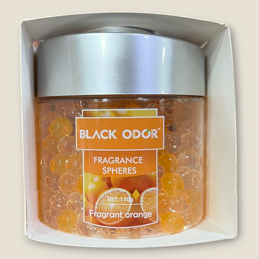 Black Odor  Orange Flavor Car Perfume Bubble Gum Spheres | Long-Lasting Bubble Gum Fragrance for Your Car Air Purifier