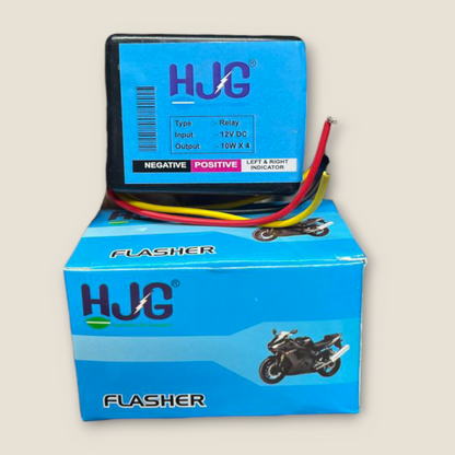 Combo Offer Deal ( 40 Mode HJG Hazard Flasher + ON/OFF Switch + 360° indicator Bulb 4 Piece)