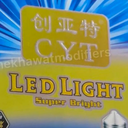 60W CYT F10 TRI Color LED Headlight - Universal for all 2/4 Wheelers