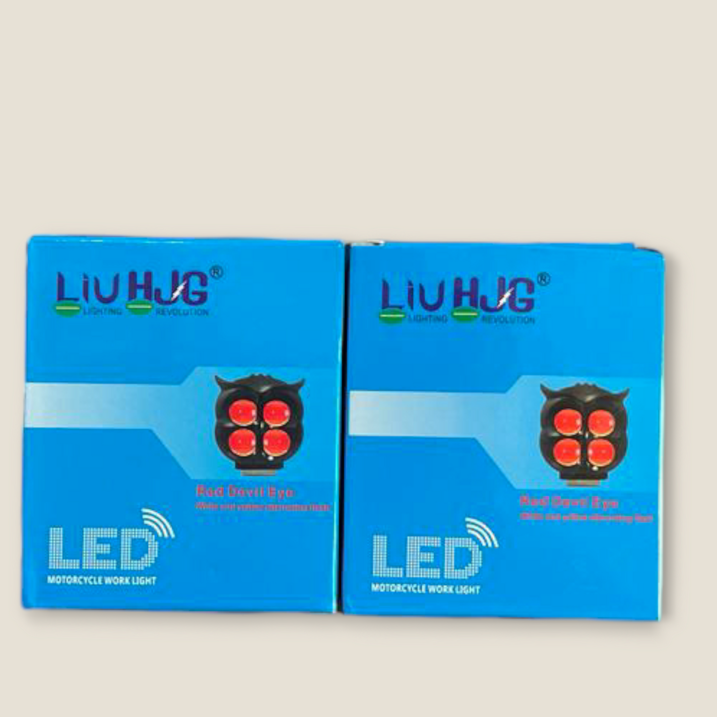 HJG 40W 4 Lens LED Owl Led Fog Lights ( Pack of 2 )