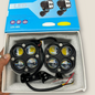 LIU HJG 4×4 Lens 60W Dual-Color Fog Light – Superior White & Yellow Beam for All Vehicles (pack of 2)