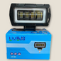 LIU HJG 80W Dual Color Rectangle LED with 4 Semi Projector Lens Fog Light (1 Pcs)