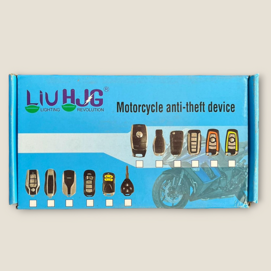HJG Anti-theft system for two Wheeler