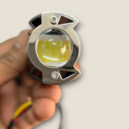 LIU HJG 30W Yellow/White Motorcycle Mini Driving Fog Light  Motorcycle Spot Light with  1 YEAR WARRANTY