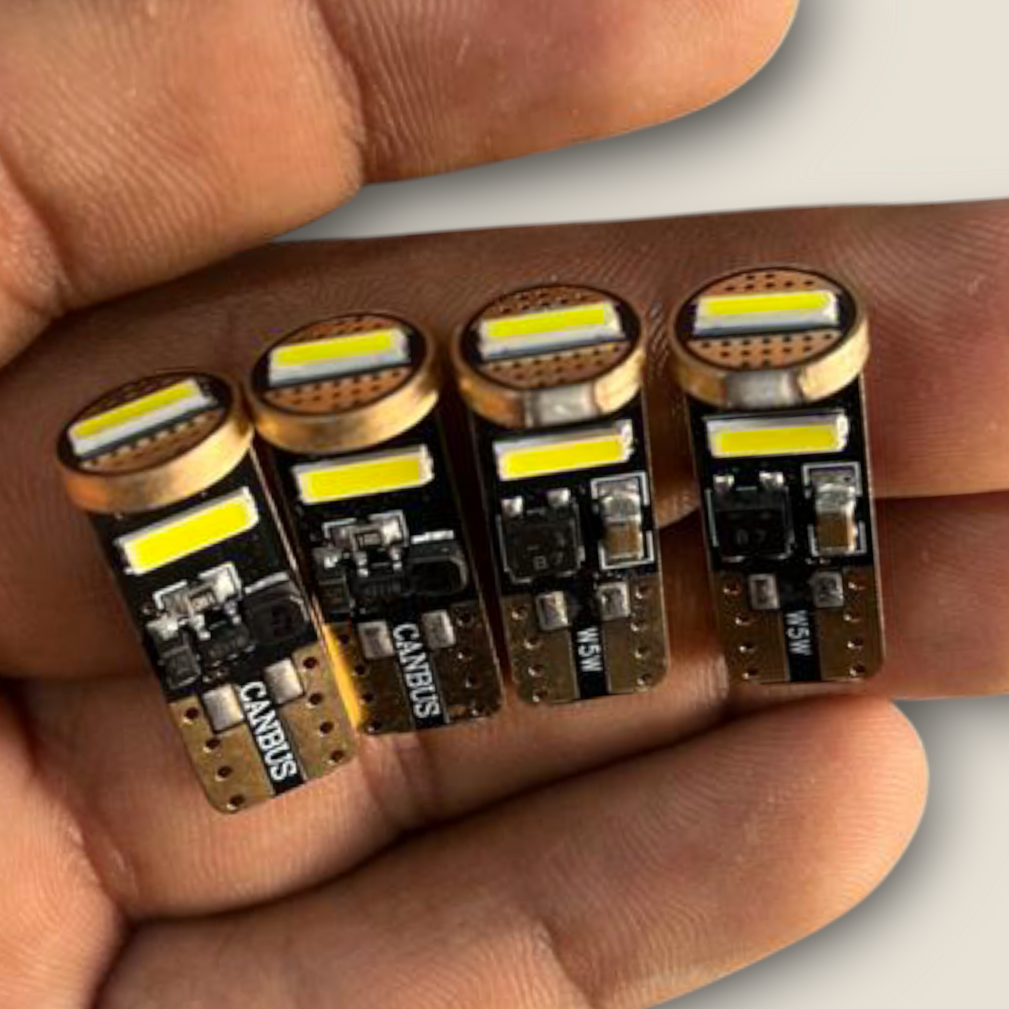Imported Korean Chip Canbus Parking Bulb Metal Body (set of 4)