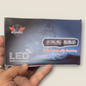 KiKarry 6 LED Light Yellow & White Bar Spot Fog Light With Flashing Mode
