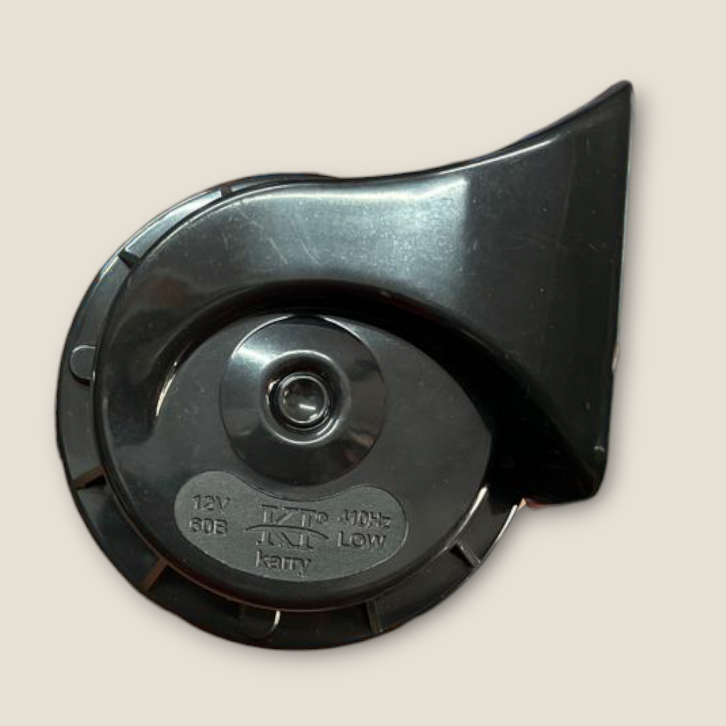 KiKarry Trumpet Horn 12v (Pack of 2) with Free Wiring and 6-month full replacement guarantee