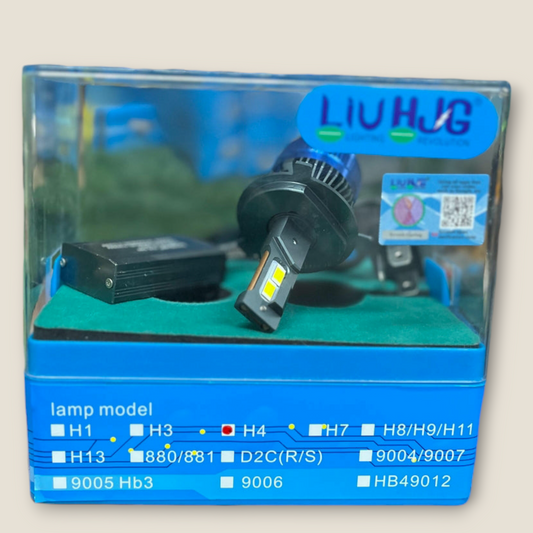 HJG 120W H4 LED Headlight ( Pack of 1 )