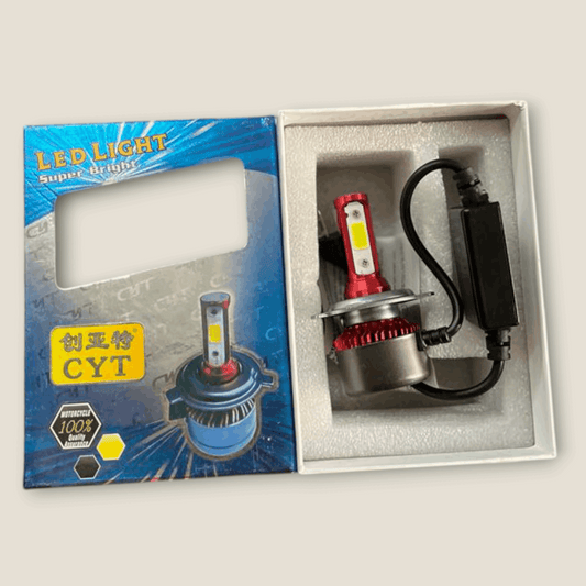 Original CYT 80W LED Universal H4 Headlight with High and Low Beams
