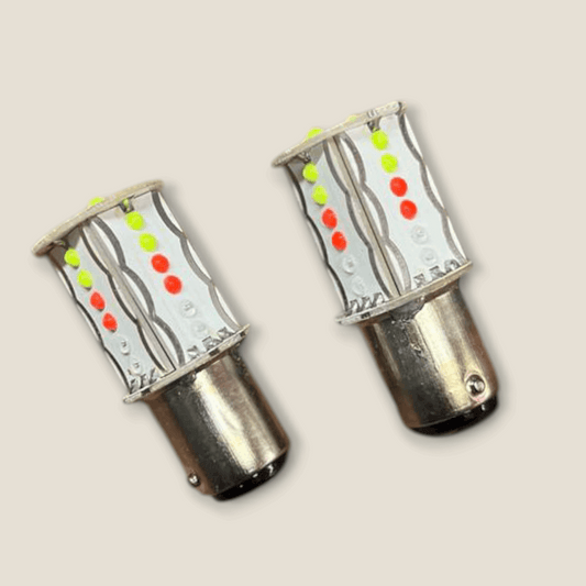RGB Motorcycle Strobe LED Brake Tail Light (Pack of 2)