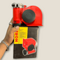 2 Pipe Compact Twin Air Pressure Horn (HIGH + LOW) Universal for all types of Vehicles