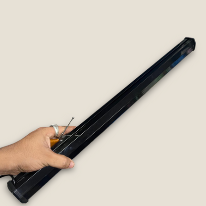 White RED Blue 12V & 40w LED 23 Inch Strobe Bar Light with Remote and all Flashing Modes