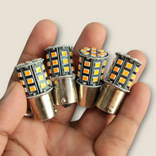 Universal 4 Light Bulbs 12V 360 Degree Extremely Bright For LED Turn Signal Tail Light Bulb