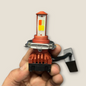 M3 50W 4 Color LED Headlight Universal Waterproof Headlamp for Motorcycle and Cars