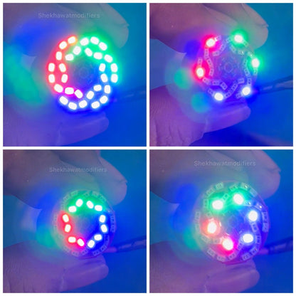 4PCS Motorcycle 30SMD Turn Signal, Colorful Brake Lights, Burst Flash Lights, Car Motorcycle LED Brake Light Bulb