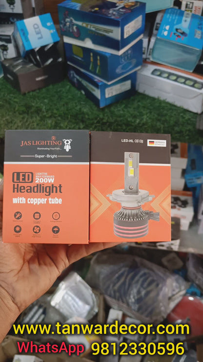 JAS 200W LED HEADLIGHT ( 1 Pcs )