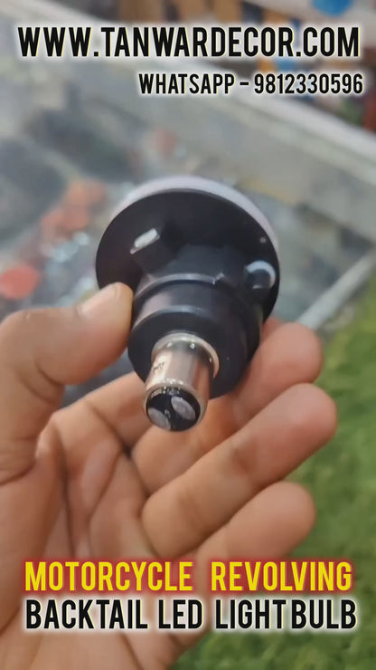 BackTail Revolving LED Light Bulb