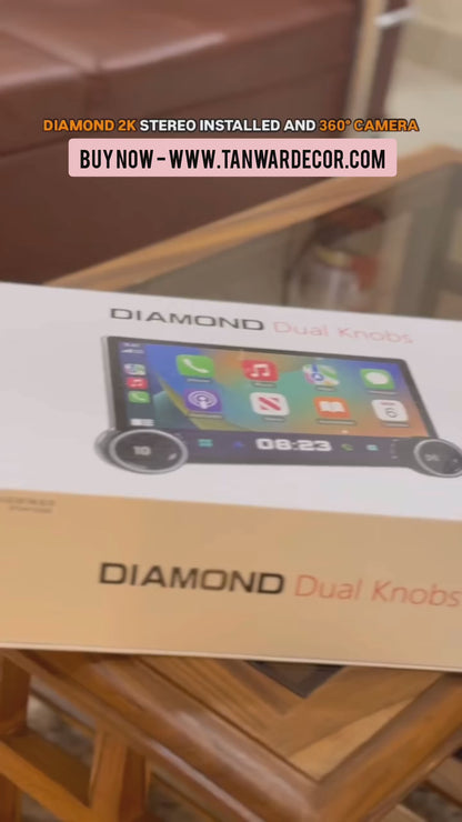 Diamond 2K 11.8 Inches Car Android Stereo Music System With 360 Support (4 GB + 64GB)