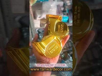 KiKarry Golden Polish Chrome Snail Trumpet Horn