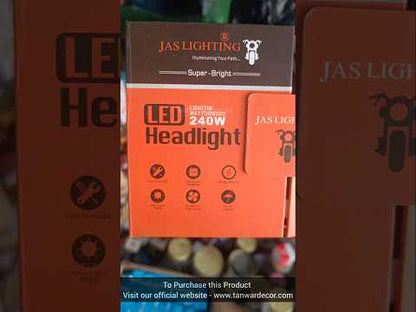 Original German Technology Jas 240W LED Headlight