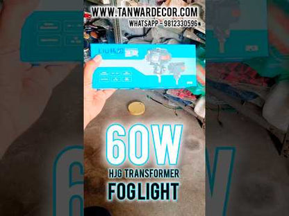 HJG 60W Transformer Fog Light with Red Devil Eye Mode