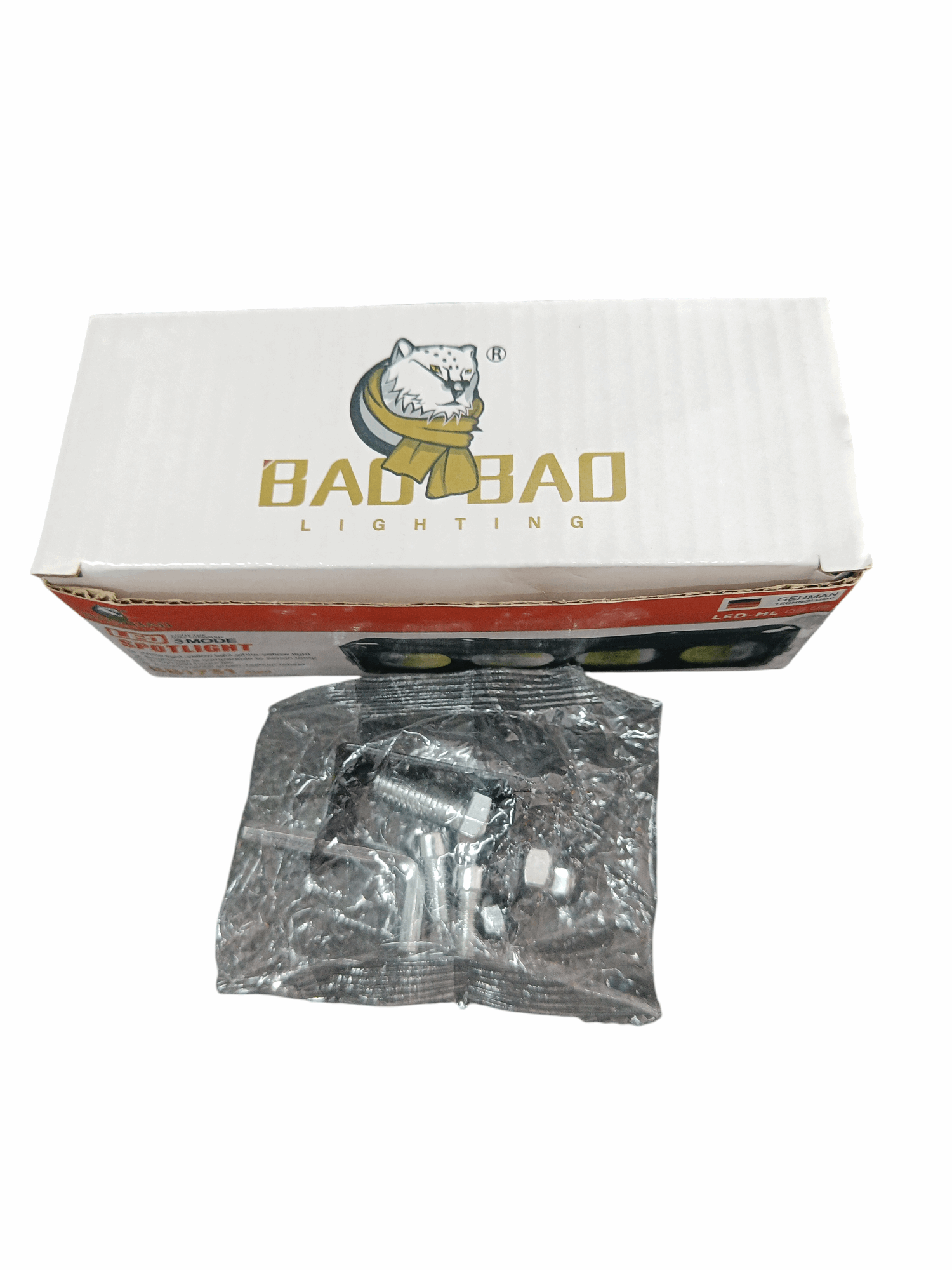 BAOBAO 20W 3 LED 4 in 1 Mode Powerful Focus LED Fog Light, Reflecting 5 Modes White, Yellow, Yellow&White, Y&W Flashing