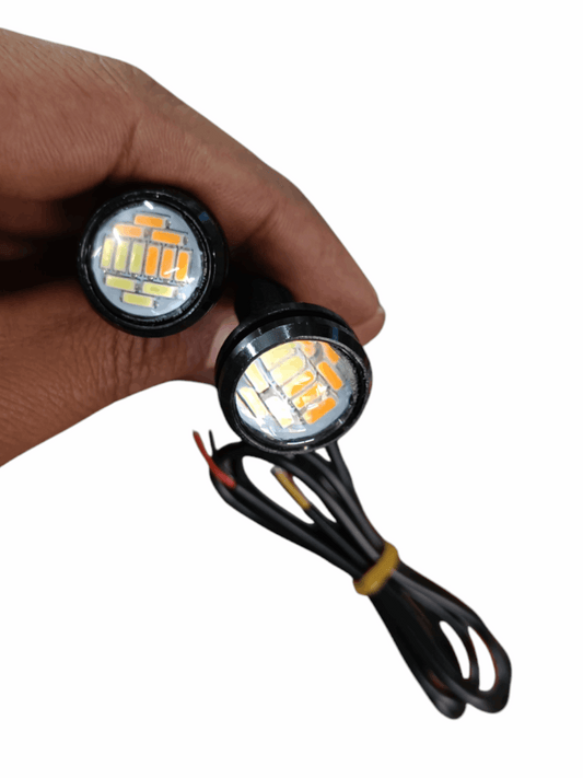 Dual Color Led Eagle Eye Headlight LED Lens