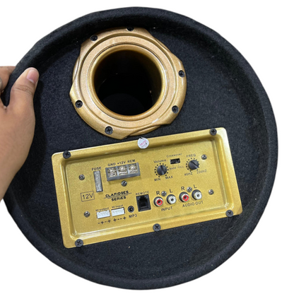 WorldTech 10Inch 4000W Bass Tube with Amplifier