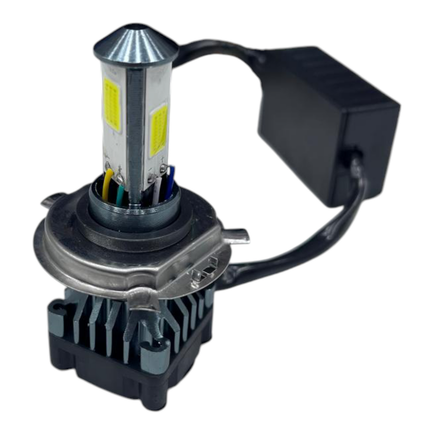 JAS 60W LED Headlight | 6000 Lumens | 6500K White Light | IP68 Waterproof | 1 Year Warranty