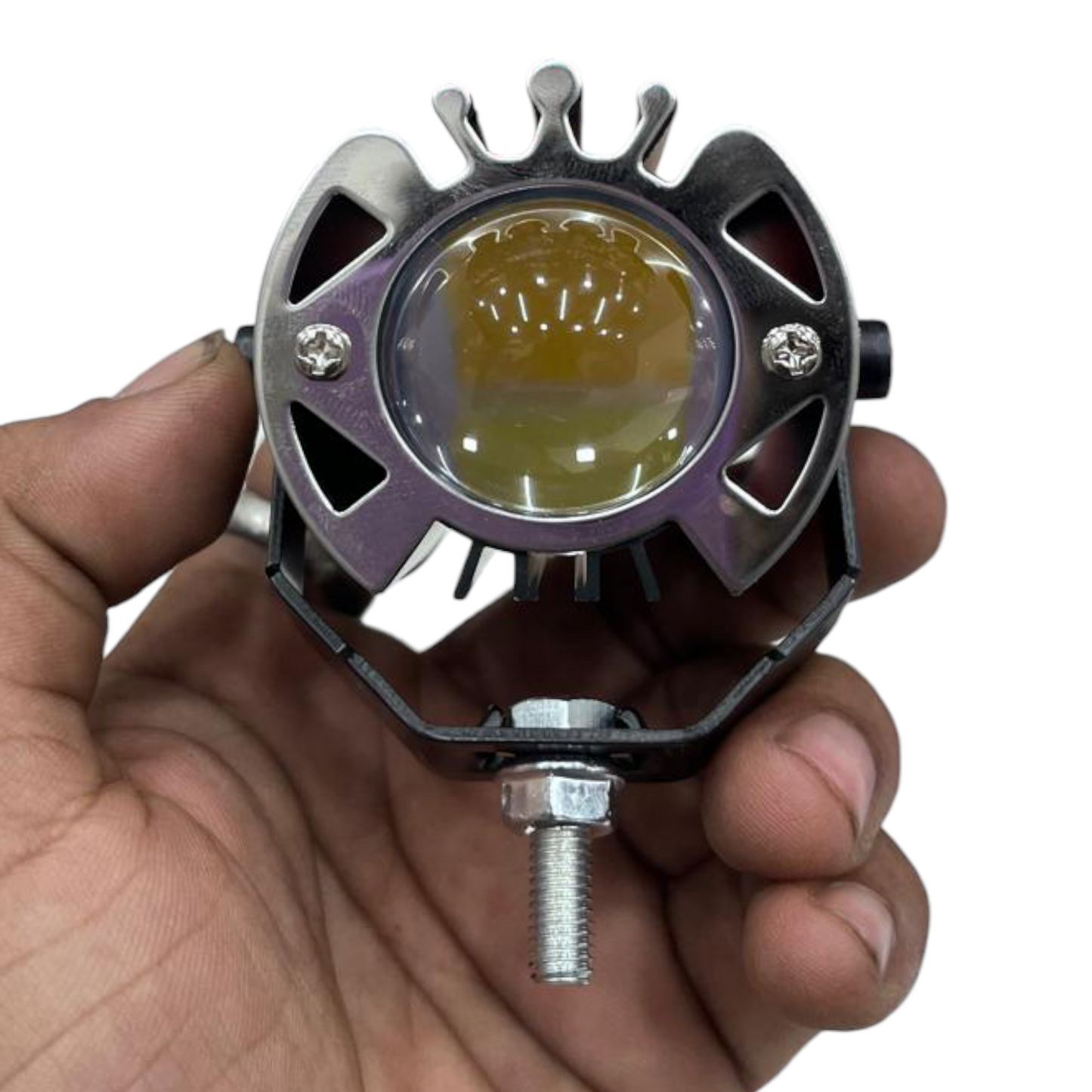 Karry SG16 50W Tri-Color LED Fog Lights (Set of 2) | Waterproof | Universal Fit