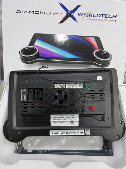 WorldTech Diamond 2K Qled Android Player with 2 Year Warranty