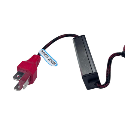 ARZN 200W Turbo LED Headlight | Waterproof Canbus Headlamp with 1 Year Replacement Guarantee