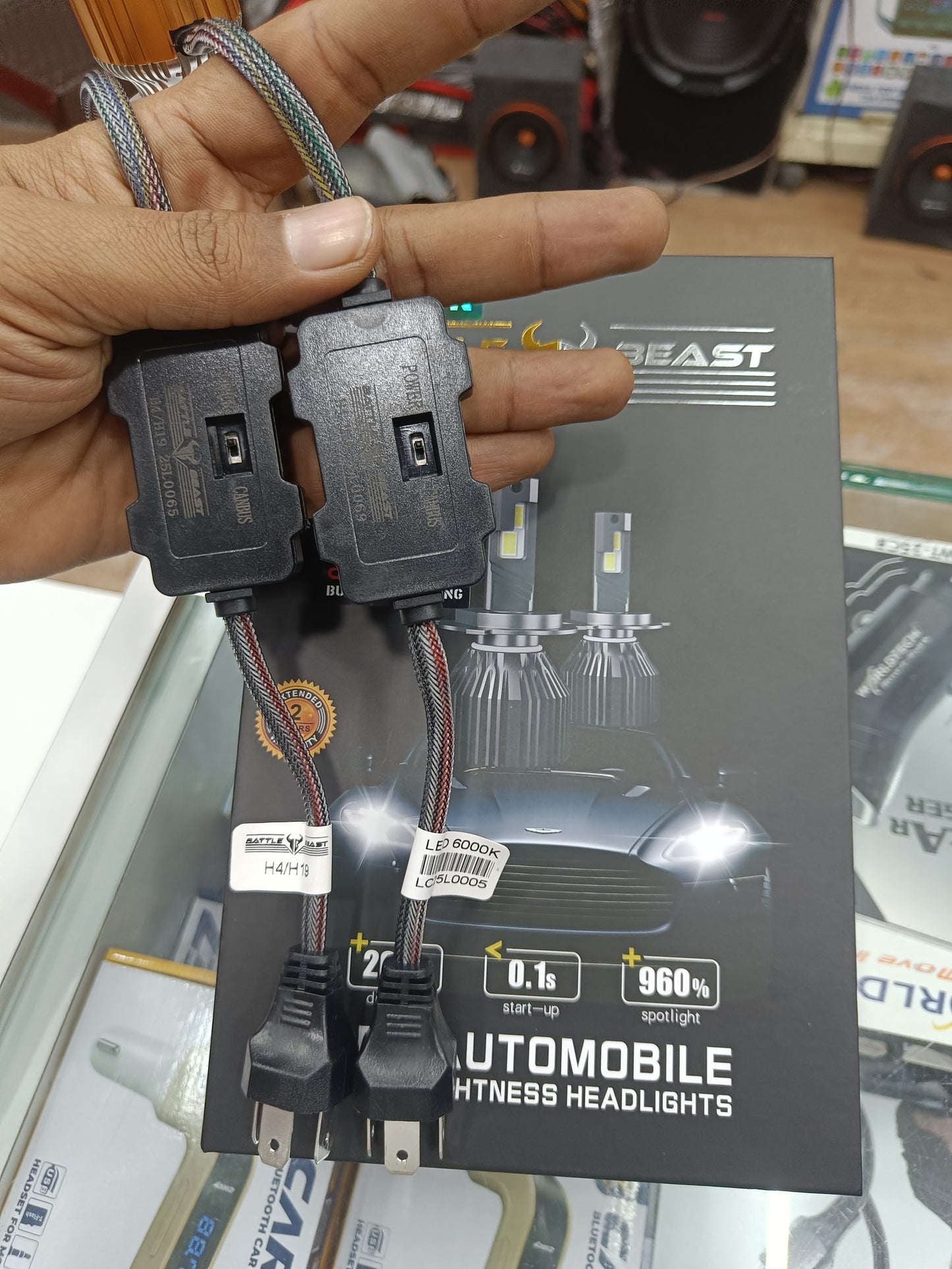 360W Battle Beast Headlight with 2 Year Replacement Warranty