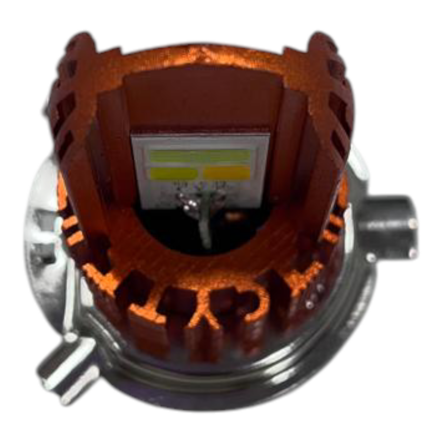 CYT Tri-Colour LED Headlight with Flash Mode | Fanless Design | Easy Installation | 6-Month Replacement Guarantee