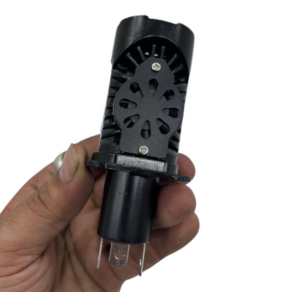 BaoBao 120W Dual Color Dual Lens Projector LED Headlight (1 Piece) – H4 Fit | 1-Year Replacement Guarantee