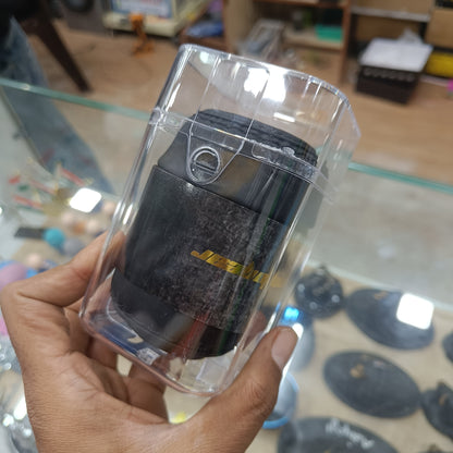 Motogear Universal Leather Steering Wheel Cover | Non-Slip Grip | Breathable & Comfortable | Black (37–39 cm)