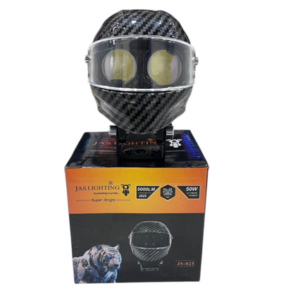 JAS 50W Helmet Fog Light | Genuine 50W Output | Waterproof | 1 Year Replacement Guarantee