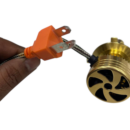 SSPEC 180W LED Headlight Bulb (H4 | AC-DC | 1-Year Guarantee) – 16000–18000 LM High Brightness