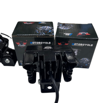 Karry Dual Lens Beemer Fog Lights – 50W/pc | Dual Colour Beam | Metal Body | Pack of 2