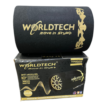 WorldTech 10Inch 4000W Bass Tube with Amplifier