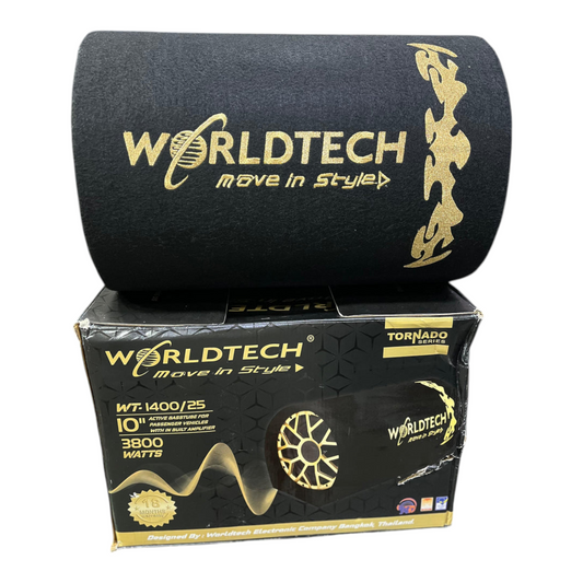 WorldTech 10Inch 4000W Bass Tube with Amplifier